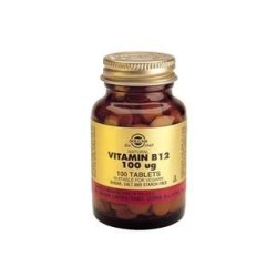 SOLGAR VITAMINA B12 100MCGR (100 COMPRIMIDOS)