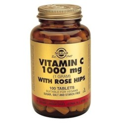 SOLGAR VITAMINA C ROSE HIPS 1000MG (250 COMP)