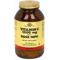 SOLGAR VITAMINA C ROSE HIPS 1500MG (90 COMP)