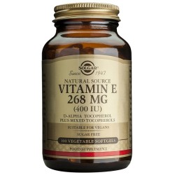 SOLGAR VITAMINA E 400UI 250 CAPSULAS