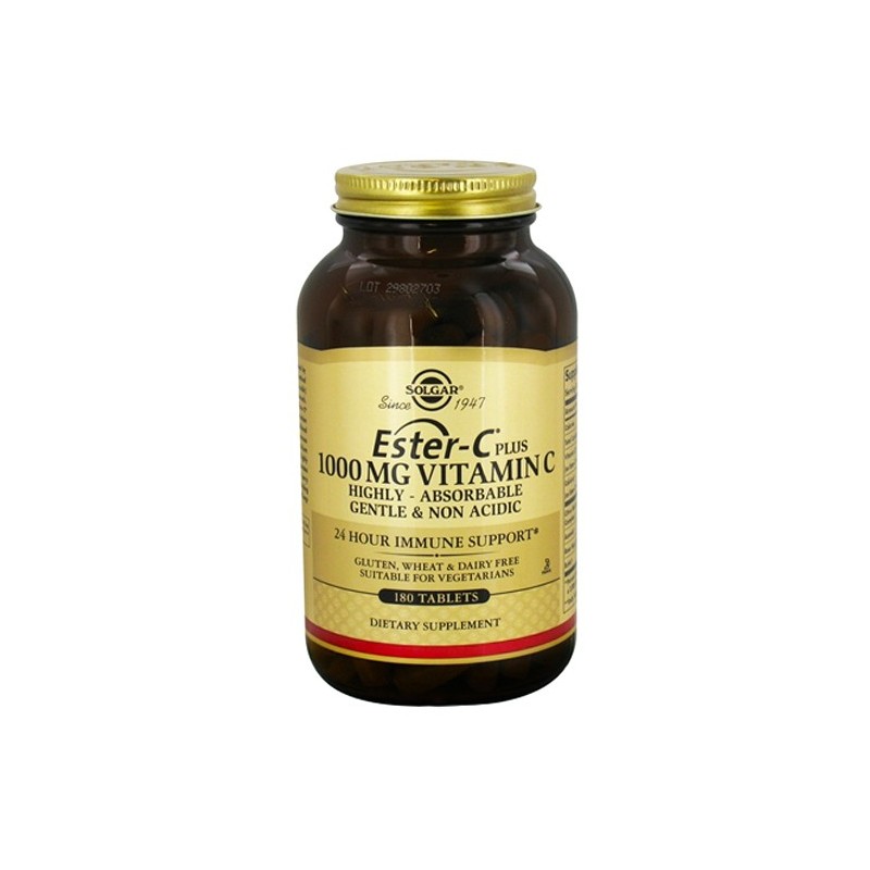 SOLGAR ESTER C PLUS 1000MG (180 COMPRIMIDOS)