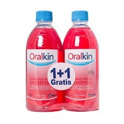 ORALKIN ENJUAGUE 500 ML.  PACK 2X1