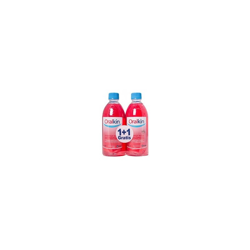 ORALKIN ENJUAGUE 500 ML.  PACK 2X1