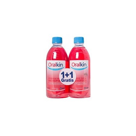 ORALKIN ENJUAGUE 500 ML.  PACK 2X1