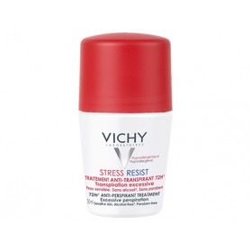 Vichy Antitranspirante 72h Stress Resist Roll On (50 ml) | Farmacia Tuset