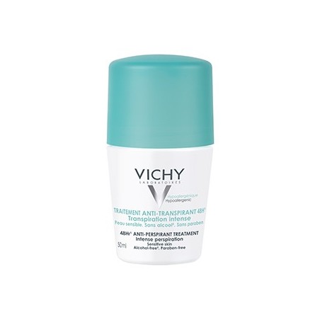 Vichy Tratamiento Antitranspirante 48h Roll On (50 ml) | Farmacia Tuset