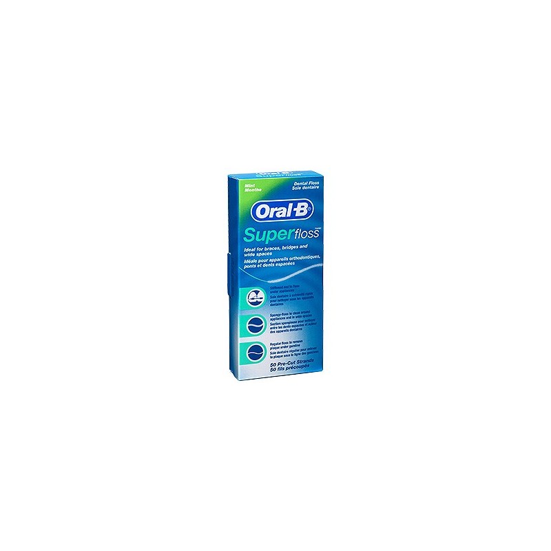 SEDA DENTAL ORAL-B SUPER FLOSS (50 UD)