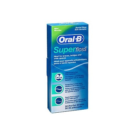 SEDA DENTAL ORAL-B SUPER FLOSS (50 UD)