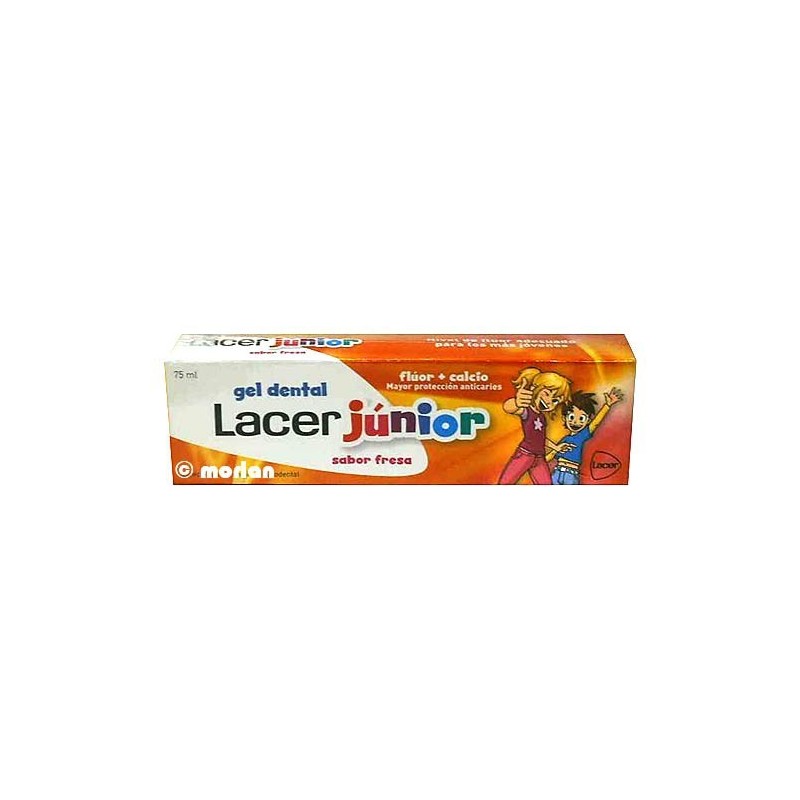 LACER JUNIOR GEL DENTAL MENTA (75 ML)