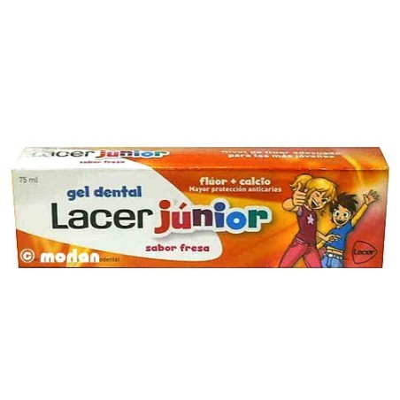 LACER JUNIOR GEL DENTAL MENTA (75 ML)