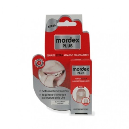 MORDEX PLUS ESMALTE AMARGO TRANSPARENTE 9ML