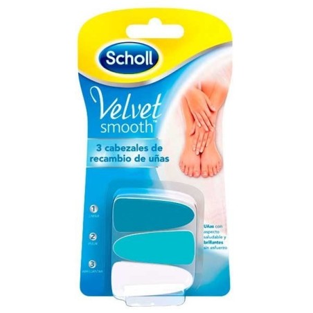 DR SCHOLL VELVET SMOOTH 3 RECAMBIOS LIMA DE UÑAS