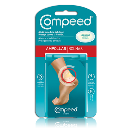 Compeed Ampollas Medianas (5 apósitos) | Farmacia Tuset