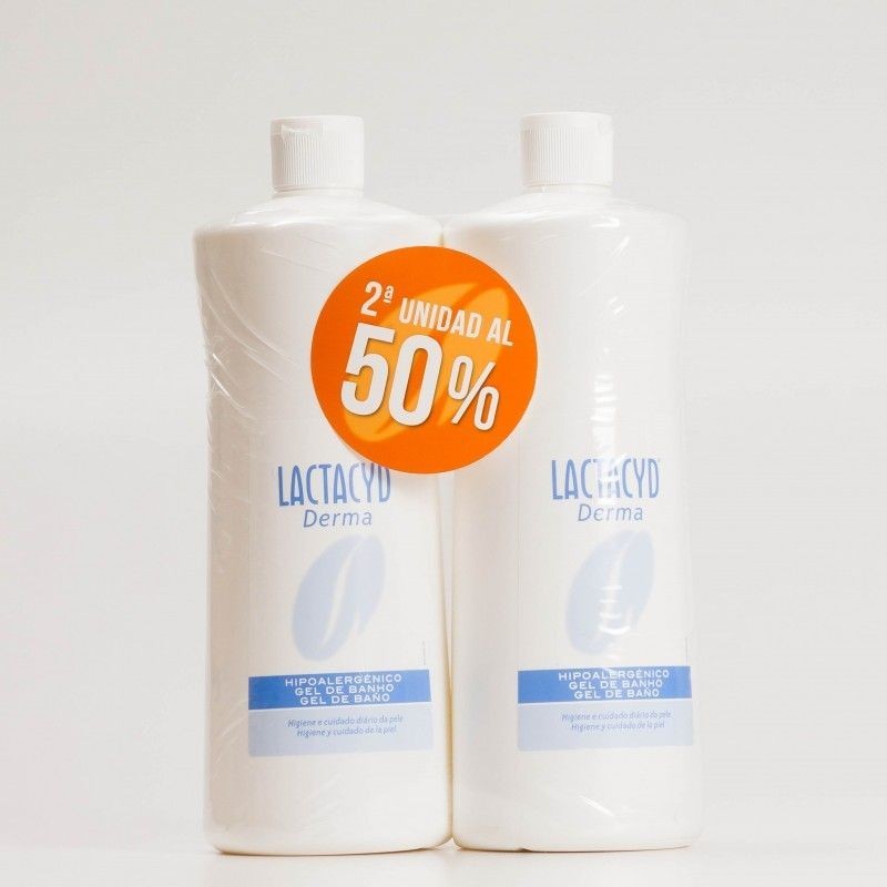 LACTACYD DERMA LIQUIDO 1000ML DUPLO 2º UNIDAD 50