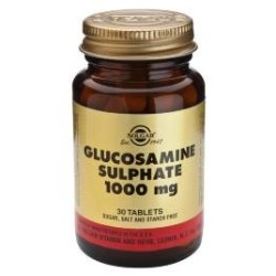 SOLGAR GLUCOSAMINA SULFATO 1000 MG (60 COMPRIMIDOS)