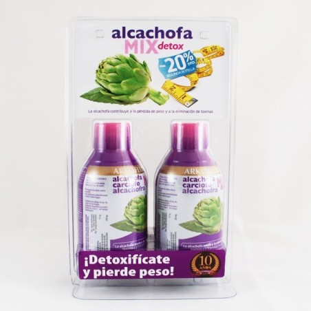 Alcachofa mix detox Arkofluido duplo 2x 280ml.| Farmacia Tuset