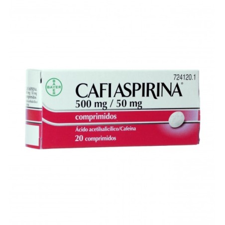 Cafiaspirina 20 comprimidos | Farmacia Tuset