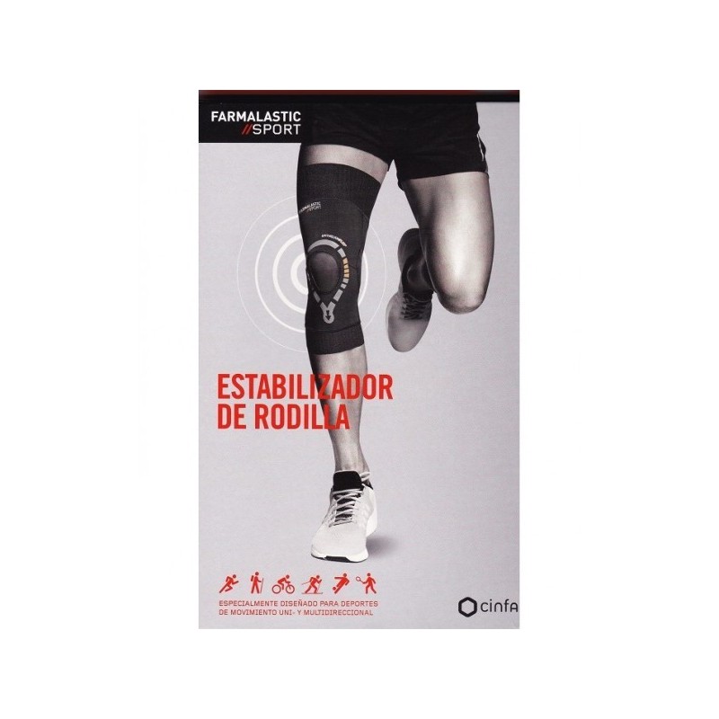 ESTABILIZADOR DE RODILLA FARMALASTIC SPORT T- S