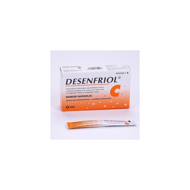 Desenfriol C 10 sobres | Farmacia Tuset