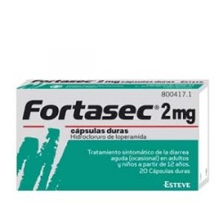 Fortasec 2mg 20 cápsulas.| Farmacia Tuset