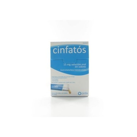 CINFATOS 15 MG 18 SOBRES SOLUCION ORAL