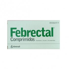 Febrectal 650mg 20 comprimidos| Farmacia Tuset