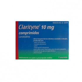 Clarityne 10mg 7 comprimidos | Farmacia Tuset