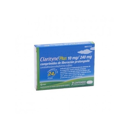 Clarityne plus 7 comprimidos.| Farmacia Tuset