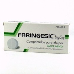 Faringesic 20 comprimidos| Farmacia Tuset