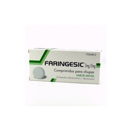 Faringesic 20 comprimidos| Farmacia Tuset