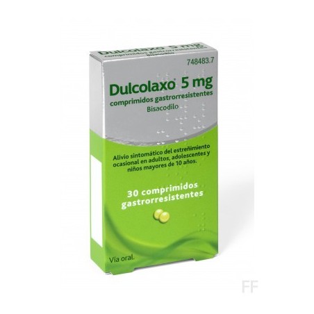 Dulcolaxo 5mg 30 comprimidos| Farmacia Tuset