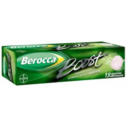 BEROCCA BOOST 15 COMPRIMIDOS EFERVESCENTES