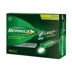 BEROCCA BOOST GO CON GUARANÁ 14 SOBRES GRANULADO