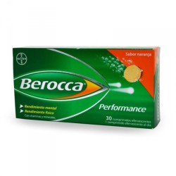 Berocca Performance Naranja 30 comp. eferv. | Farmacia Tuset