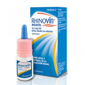 RHINOVIN INFANTIL 0.5 MG/ML GOTAS NASALES 1 FRAS