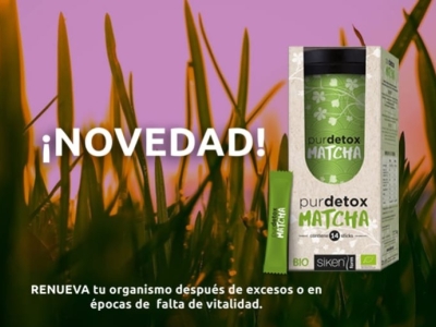 Pur detox matcha, ideal para los excesos y la falta de vitalidad